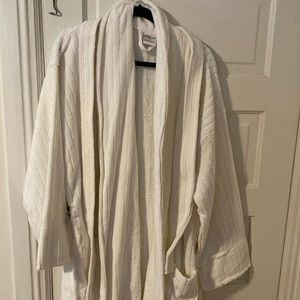 Celebrity Cruise Emmebiesse Spa Robe - White Long
